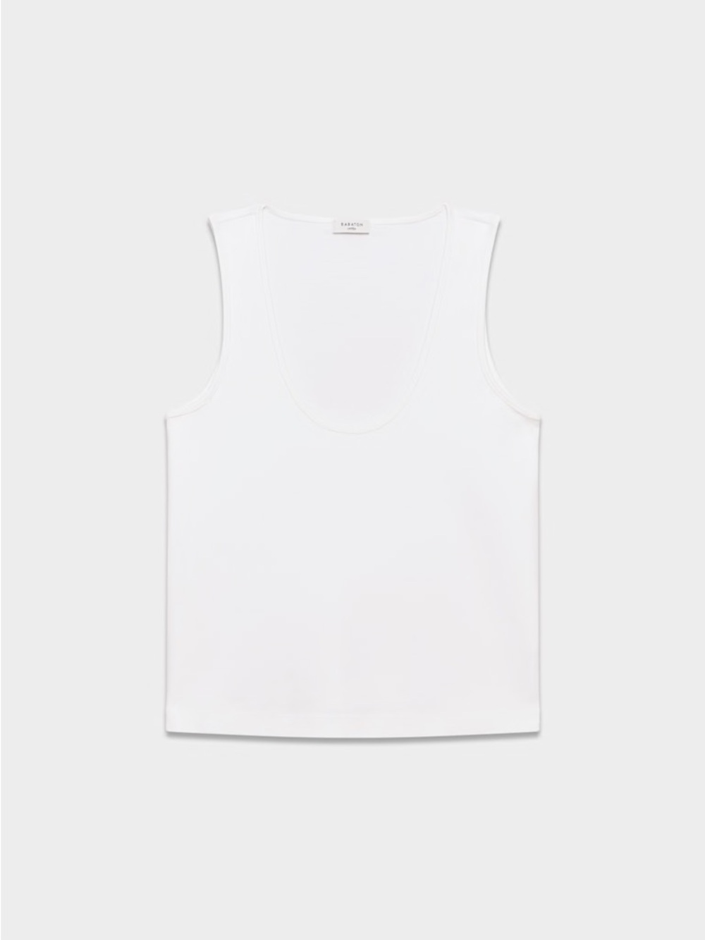 Aritzia Babaton InterLock Cotton Tenure Tank - White, Size M